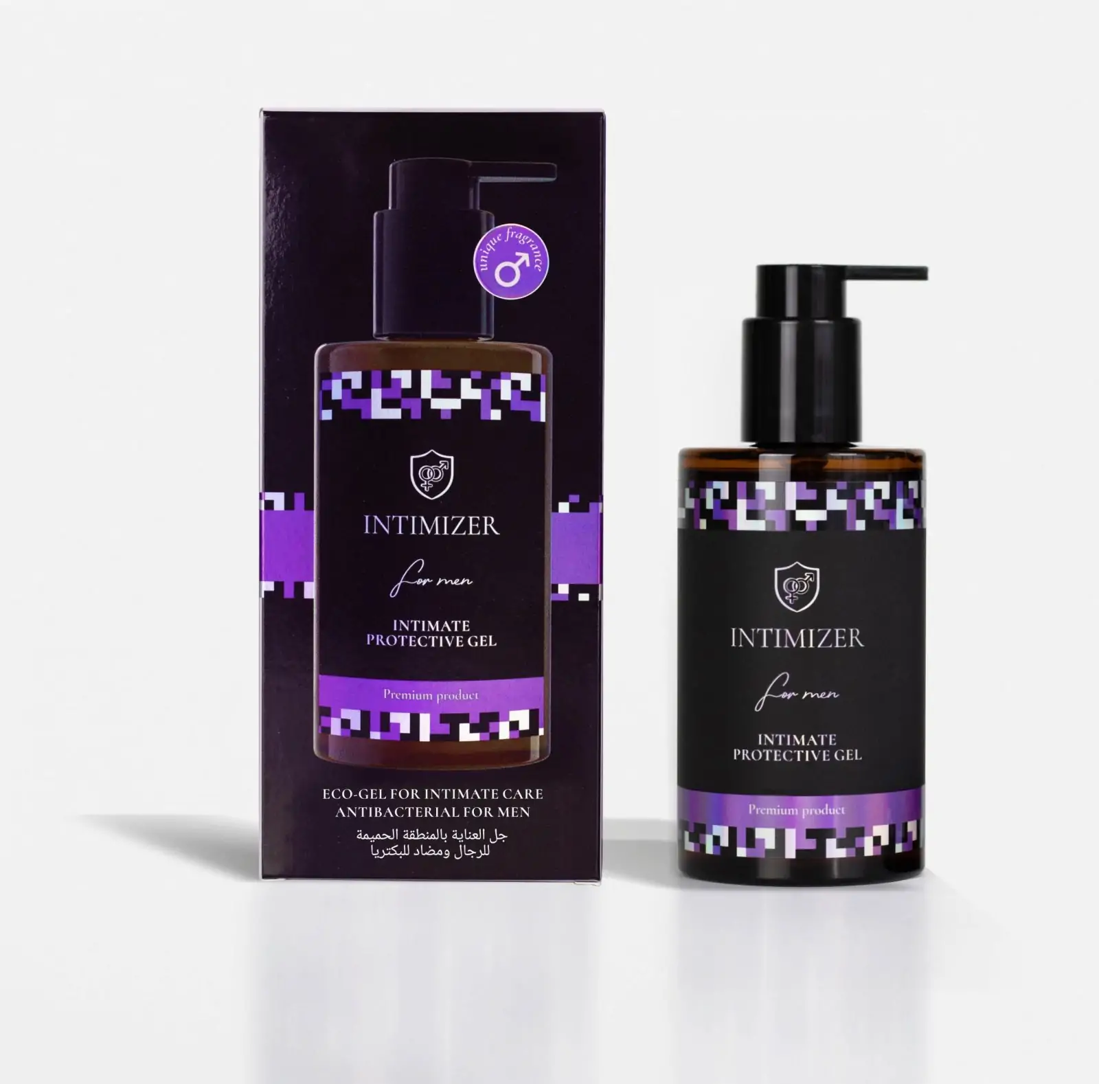 Product INTIMIZER for men 100ml, protective eco-gel for intimate care Photo 1 - INTIMIZER for men 100ml, protective eco-gel for intimate care