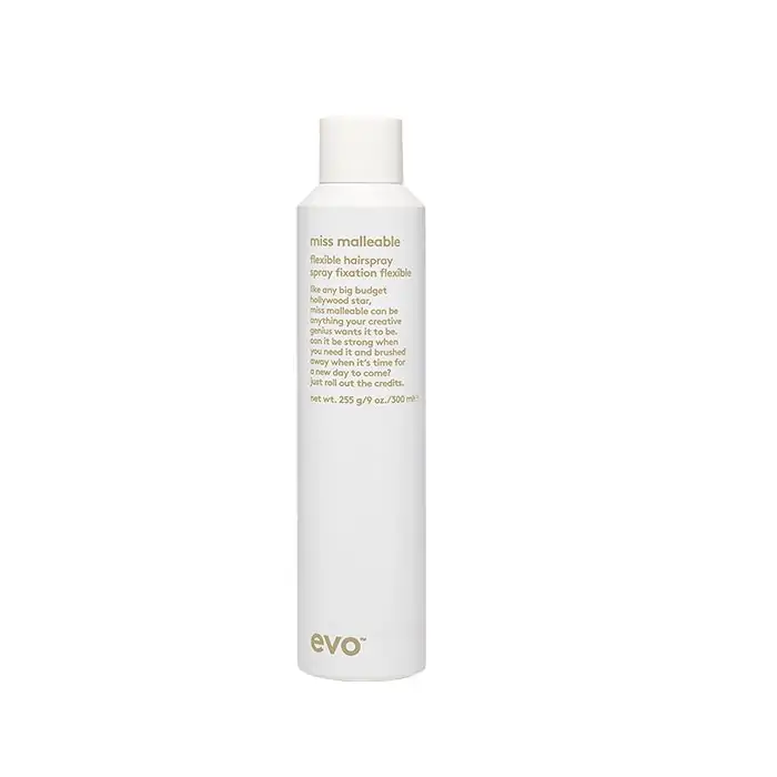 Product Evo- miss malleable flexible hairspray 300ml Photo 1 - Evo- miss malleable flexible hairspray 300ml